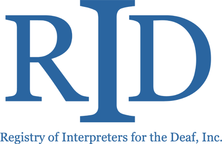 Registry of Interpreters for the Deaf, Inc. Logo