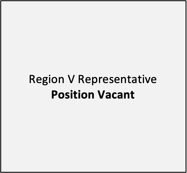 Region 5 Representative Vacancy Box